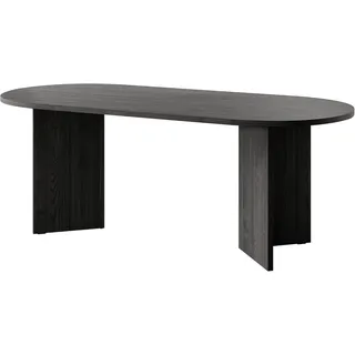 Selsey Ovo 90 x 75 x 204 cm schwarz