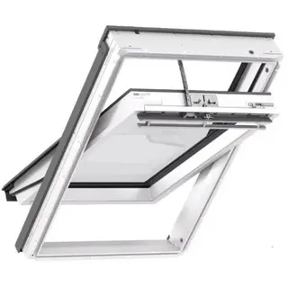 VELUX Solar Dachfenster Kunststoff Komplettpaket– dreifach Verglasung Energie Plus mit Eindeckrahmen