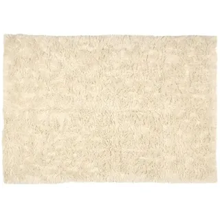 THEKO Flokos 1 Wollteppich 250 x 350 cm Beige
