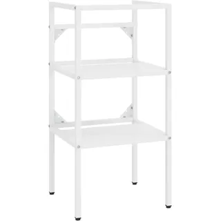 vidaXL Badezimmer Waschtischgestell Weiß 40x38x83 cm Eisen - Weiß