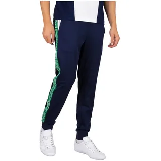 Lacoste Herren Sport Jogginghose mit seitlichem Branding, Blau M - Blau