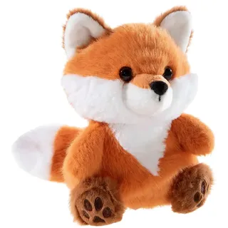 Kuscheltier Fuchs Chagiya 13 cm orange/weiß Antistress-Tier