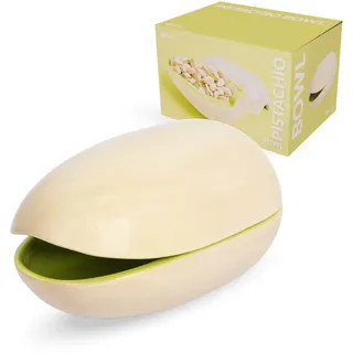 Fisura – Pistazien-Schale im originellen Design. Snackschüssel für Nüsse und Tapas, 17,5 x 10 cm. Ideal für Vorspeisen, Knabbereien und stilvolle Tischdeko.