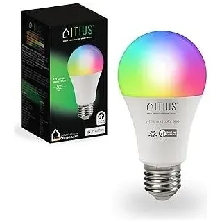 Matter LED Lampe E27 RGB + CCT | Thread Mesh | Glühbirne Mehrfarbig Dimmbar, 2700–6400K, 900 lm, 10W Leuchtmittel Smart Home Beleuchtung für Alexa, Google, Apple