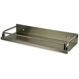 Küchenregal, Gewürzboard, 35 cm, Edelstahl gebürstet