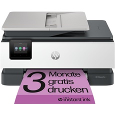Bild Officejet Pro 8132e All-in-One weiß/schwarz, Instant Ink, Tinte, mehrfarbig (40Q45B)