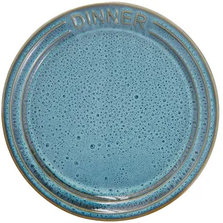 Butlers Dinnerteller Portimao , Blau , Keramik , 26x2.8x26 cm , Geschirr, Teller, Speiseteller