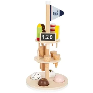 Small Foot - Wooden Ice Creams with Holder 15 pcs