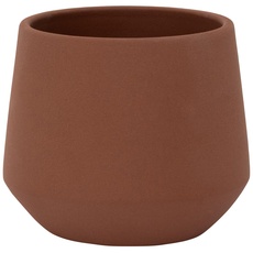 Pottery Pots Plant Pot Julia XS, Pecan Brown | Ø: 11 x H: 11