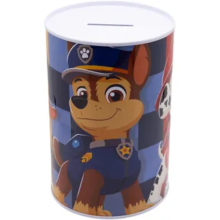 Stor Spardose für Kinder, aus Metall, Paw Patrol