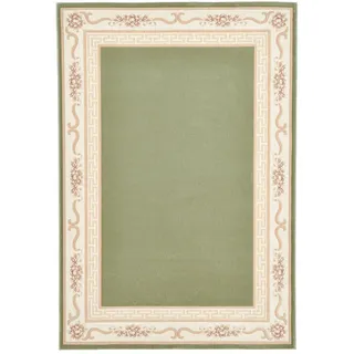 THEKO Pelinia 7745 Wollteppich 40 x 60 cm Grün