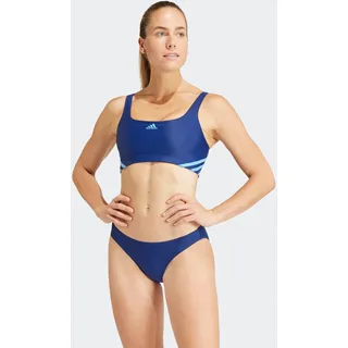 adidas Performance Bustier-Bikini »3STREIFEN BIKINI«, blau