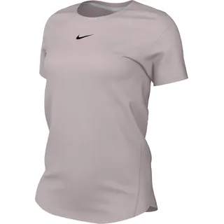 Nike One Classic Dri-FIT kurzarm Fitness-Trainingsshirt Damen 019 platinum violet/black L
