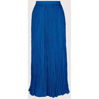 MADELEINE Midirock »Plisseerock Maxi-Rock mit Crash-Plissee«, blau
