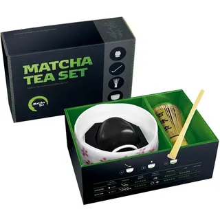 Matcha Tea Matcha Set Profi Isamu Geschenkset zur Zubereitung von Getränken