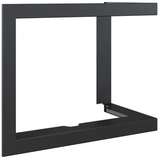 Kratki Stahlrahmen Lucy 12 Kamineinsatz | Eckkamin rechts