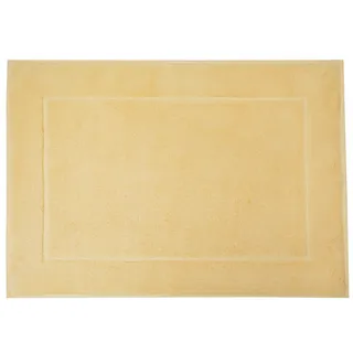 Badematte FRAMSOHN FROTTIER "Uni Basic Hotelmatte" Gr. 4, gelb (lemon), H:11mm, Baumwolle, Badematten, Badematte, große Farbpalette, Hergestellt in Österreich, Badezimmerteppich