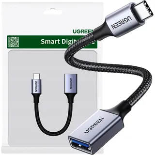 UGREEN US378, USB A, USB C, USB 3.2 Gen 1), (3.1 Gen 1), 5 Gbit/s, schwarz - Schwarz