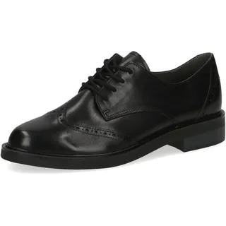 CAPRICE Damen Schnürschuhe in Schwarz, Größe 4.5 - Schwarz - 37.5