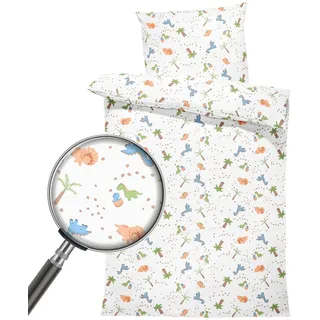 Kinderbettwäsche Baby Bettwäsche 90x120 cm aus Baumwolle - Kinder Set von Duvet Cover 90 x 120 und Kissenbezug 40x60 cm Junge und mädchen babybettwäsche bettbezug für Kleinkind Oeko-Tex