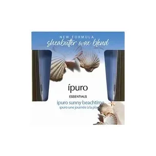 ipuro Duftkerze Sunny Beachtime blau Sunny Beach, 1 St.