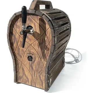 ich-zapfe Holzfass für Zapfanlage, Bierzapfanlage JET 30, 380x580x580mm