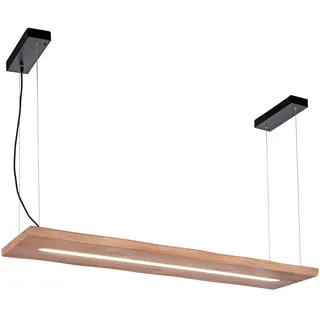 Paul Neuhaus Pendelleuchte »PALMA« LED-Board 1 Stk. warmweiß - kaltweiß CCT - über Fernbedienung, dimmbar über Fernbedienung, Infrarot inkl., braun