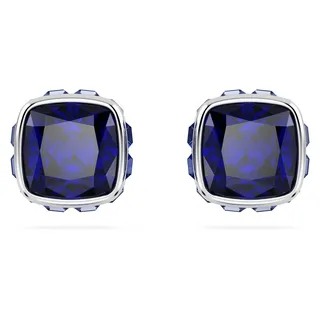 Swarovski Ohrstecker September Blau Rhodiniert Swarovski