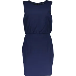 Gant Damen Kleid Freizeitkleid Abendkleid Markenkleid, Ärmellos , Größe:44, Farbe:Blau - Blau