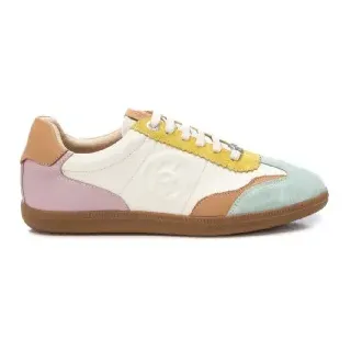 Carmela für Damen. 16206008-AQUA Leder-Turnschuhe 162060 mehrfarbig (39), Wohnung, Schnürsenkel, Lässig
