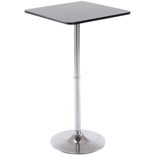 CLP Stehtisch 60 x 60 cm schwarz