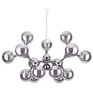 Ideal Lux 1-flg. 60 cm grau transparent Glas Metall