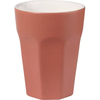 ASA Selection ti amo colore Becher Espresso, Espressobecher, Kaffeetasse, Tasse, Steingut, Red Clay, 100 ml, 5079354 - Rot