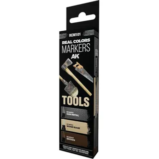 AK REAL COLORS MARKER SET RCM101 TOOLS (3pcs)