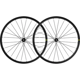 MAVIC Ksyrium S Cl Disc Tubeless Rennrad Laufradsatz - Black - 9/12 x 100 / 9/12 x 135/142 mm