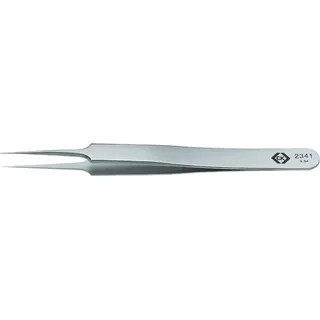 C.K Tools Präzisionspinzette Super-spitz Silber
