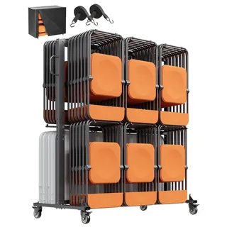 Vevor Klappstuhlständer 361 kg Tragkraft 84 Stühle/12 Tische 0 x 0