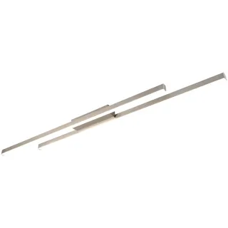 Trio Odio 2-flammig eckig Nickel matt