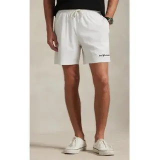 Polo Ralph Lauren für Herren. 710P07272003 Traveler 14,5 cm Bermudashorts weiß (M), Strandbekleidung, Recyceltes Polyester