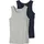 Unterhemd 2er-Pack 13208843 grey melange