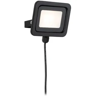 Paulmann Außenwandleuchte Edelstahl Kunststoff Metall 13,9 cm IP65 350 lm schwarz