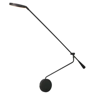 Wandleuchte - schwarz - Soleil2 - kunststoff metall - bettlampe - LED - 4387ZW - Steinhauer Exclusive - Schwarz