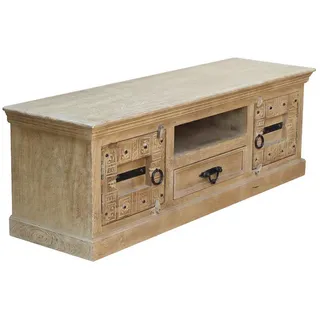 SIT Möbel Daipur Lowboard 150x50 cm Beige Massivholz