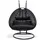 Twin Polyrattan Schwarz,