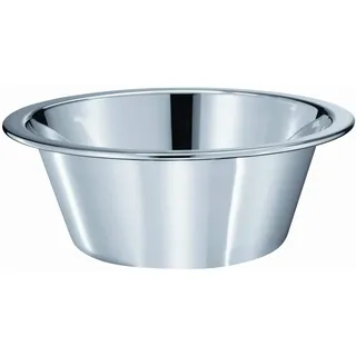 Rösle Schüssel konisch, Hochwertige Edelstahlschüssel zur Zubereitung und Aufbewahrung von Speisen, Edelstahl 18/10, spülmaschinengeeignet, Silberfarben