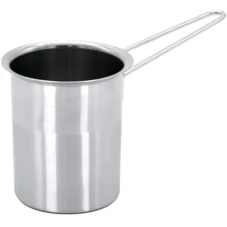 Krüger Edelstahl Milchaufschäumer 0,5 L | Milchkännchen für Cappuccino, Latte Macchiato & Kakao | PFAS-frei & unbeschichtet | Rostfrei, geschmacksneutral & langlebig