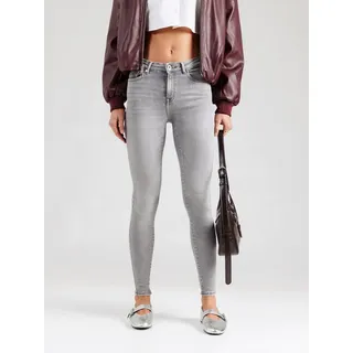 Only Mid Push Up Sk Azg937 Noos Jeans Grey denim),