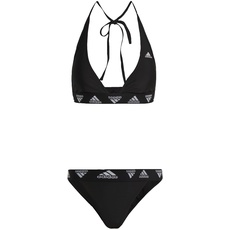Bild Adidas, Neckholder Bikini, Bikini, Schwarz-Weiss, XL