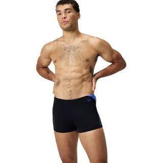 Speedo Herren Hyperboom Splice Aquashort Schwimmhose | Schnell trocknend | Training | Fitness | Chlorbeständig Cobalt Pop 32
