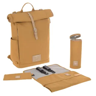 Lässig Wickelrucksack Currygelb